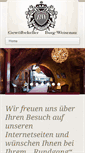 Mobile Screenshot of burg-weisenau.de